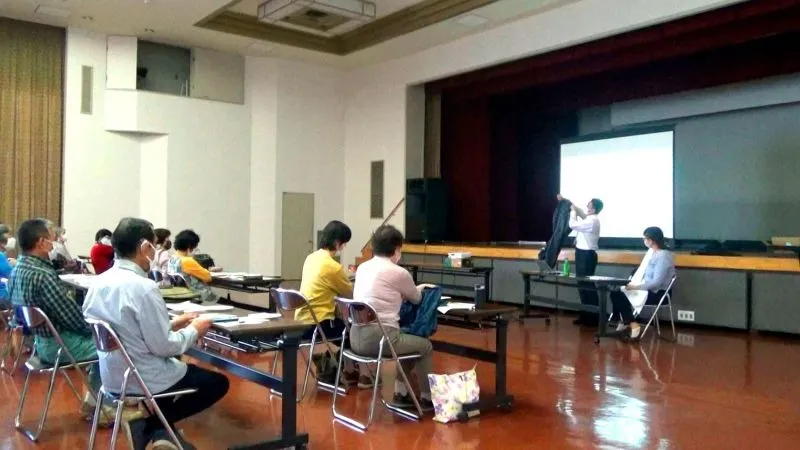 講習会を終えて「とてもわかり易く、勉強になりました」