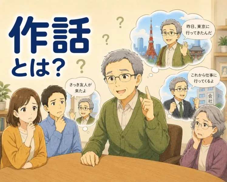 【高次脳機能障害シリーズ】作話とは？