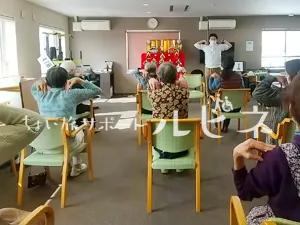 【集団レク】施設入居者さまと集団レクをさせていただきました【リハビリ】